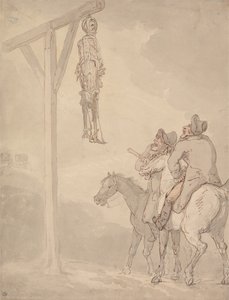 Un Gibet - Thomas Rowlandson